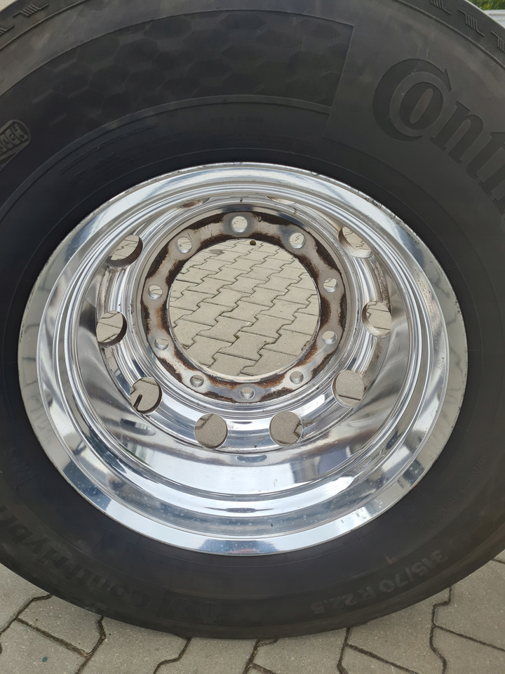 ALUMINIOWA POLEROWANA ALCOA 22.5 X 9.00 - 176 - Ráfek: obrázek 4 ALUMINIOWA POLEROWANA ALCOA 22.5 X 9.00 - 176 - Ráfek: obrázek 4