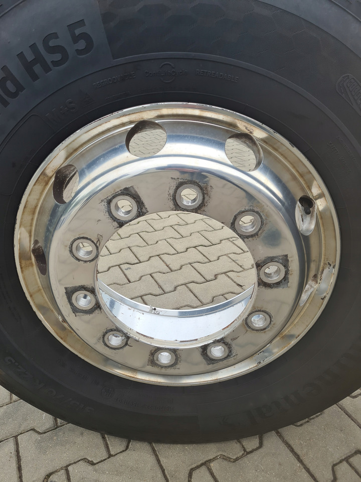 ALUMINIOWA POLEROWANA ALCOA 22.5 X 9.00 - 176 - Ráfek: obrázek 5 ALUMINIOWA POLEROWANA ALCOA 22.5 X 9.00 - 176 - Ráfek: obrázek 5