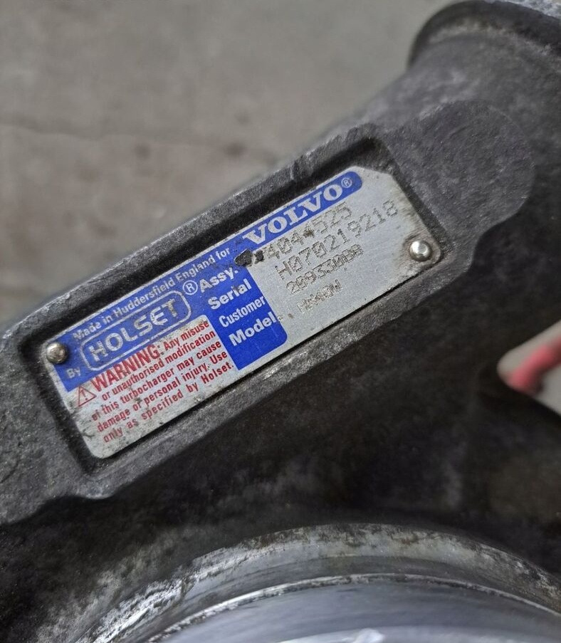Holset 20933088 Volvo FM 9 - Turbodmychadlo pro Nákladní auto: obrázek 4 Holset 20933088 Volvo FM 9 - Turbodmychadlo pro Nákladní auto: obrázek 4