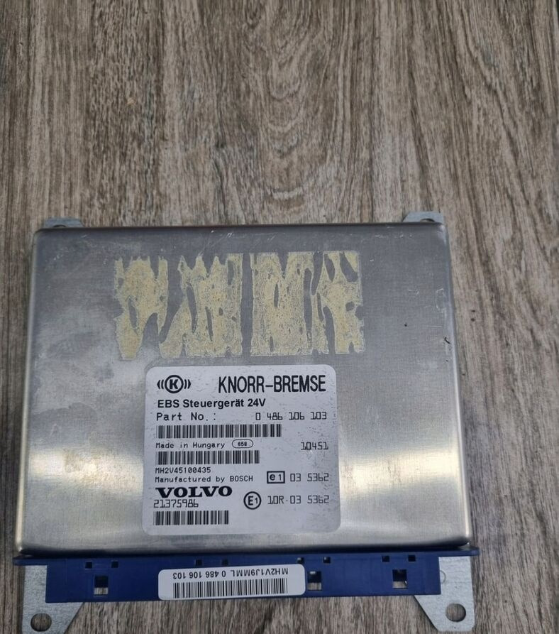 Knorr-Bremse Volvo FH FM 9 11 13 - Řídicí blok pro Nákladní auto: obrázek 1 Knorr-Bremse Volvo FH FM 9 11 13 - Řídicí blok pro Nákladní auto: obrázek 1