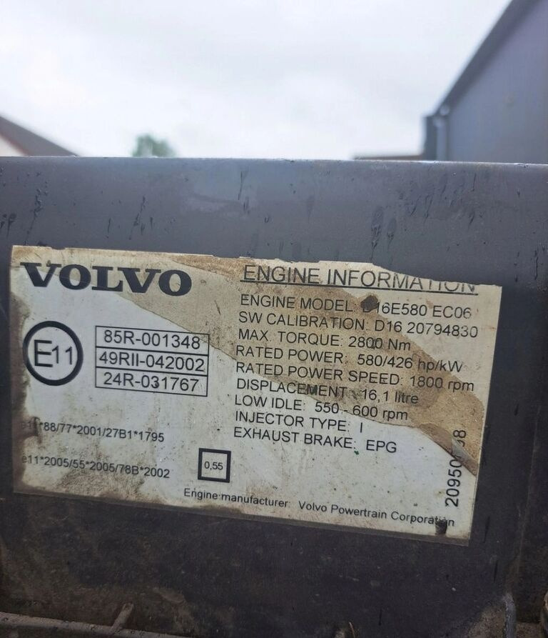 Volvo GŁOWICA SILNIKA FH 16 D16E Volvo - Hlava válců pro Nákladní auto: obrázek 2 Volvo GŁOWICA SILNIKA FH 16 D16E Volvo - Hlava válců pro Nákladní auto: obrázek 2