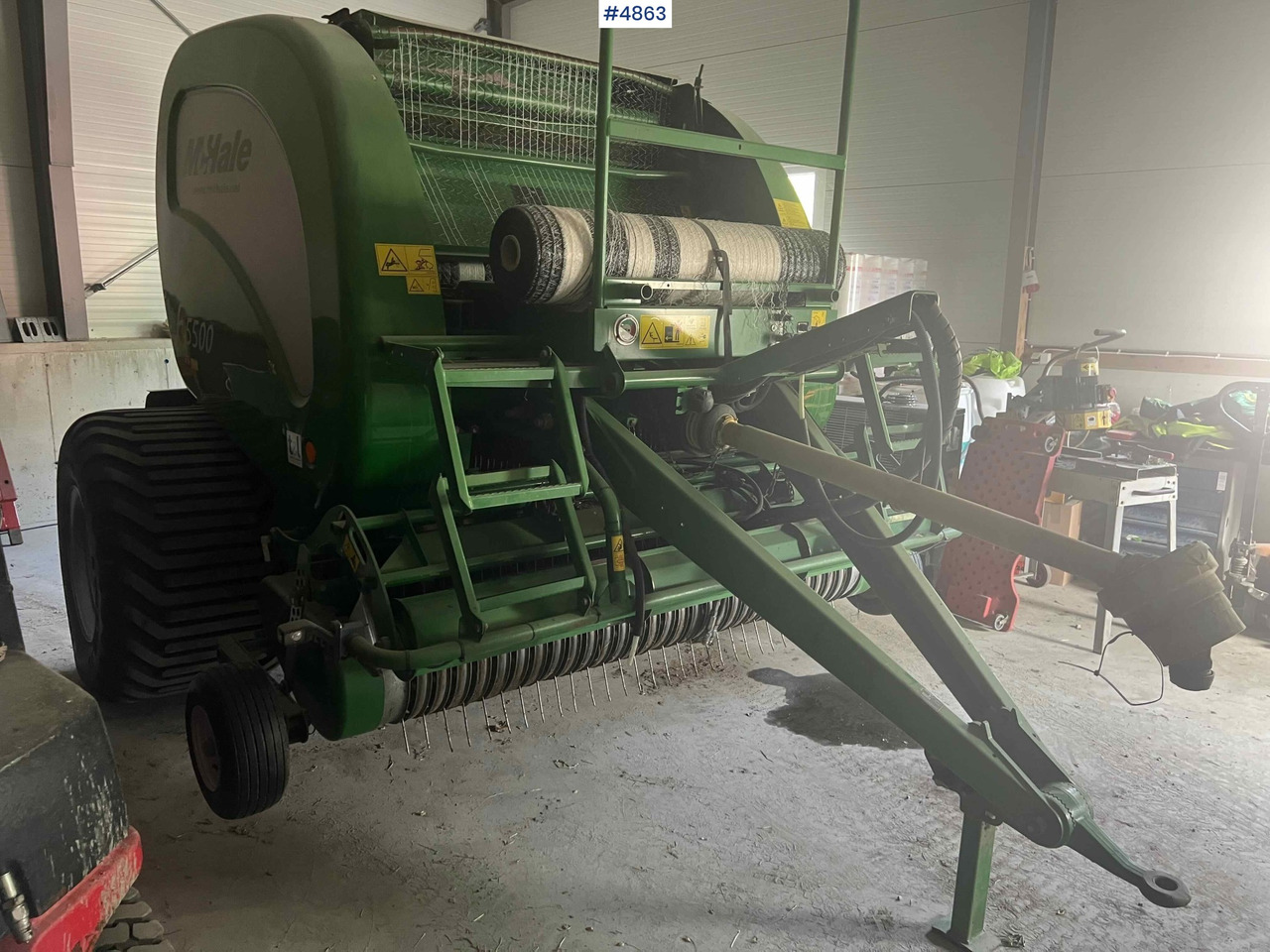 016 Mchale f5500 round baler - Lis na válcové balíky: obrázek 5 016 Mchale f5500 round baler - Lis na válcové balíky: obrázek 5