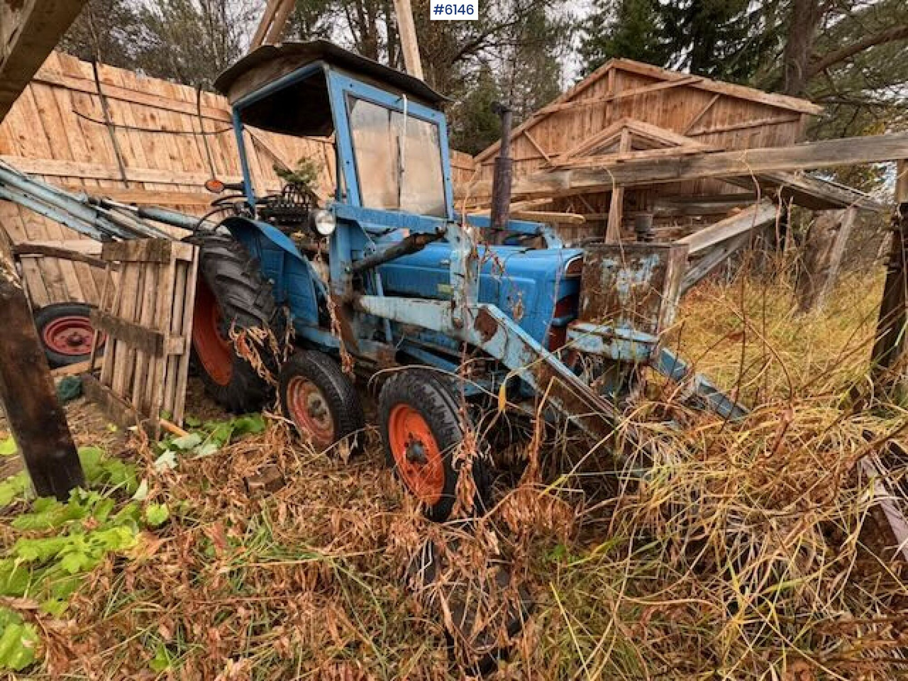 1962 Fordson Dexta with Hamjern backhoe attachment - Traktor: obrázek 2 1962 Fordson Dexta with Hamjern backhoe attachment - Traktor: obrázek 2