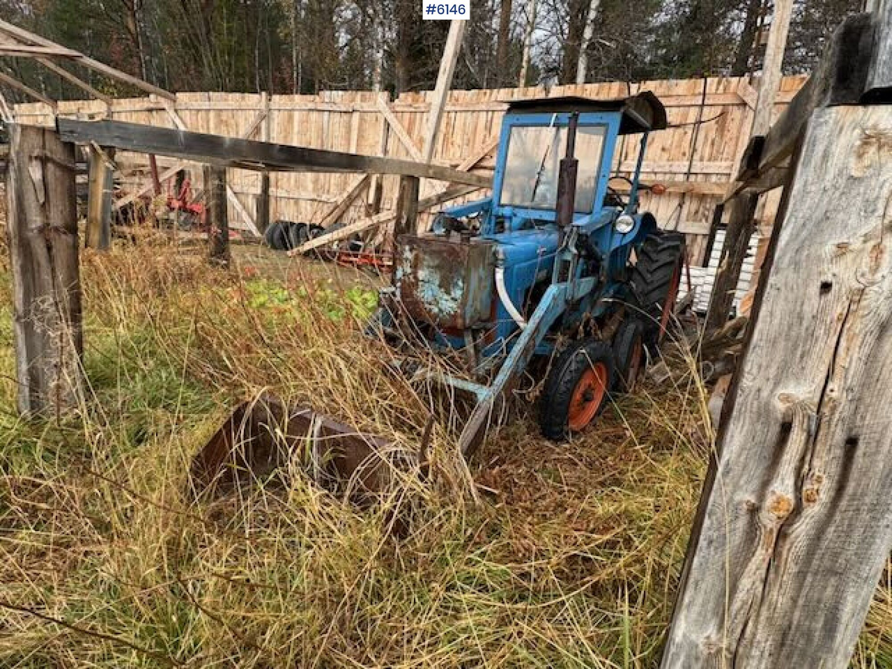 1962 Fordson Dexta with Hamjern backhoe attachment - Traktor: obrázek 3 1962 Fordson Dexta with Hamjern backhoe attachment - Traktor: obrázek 3