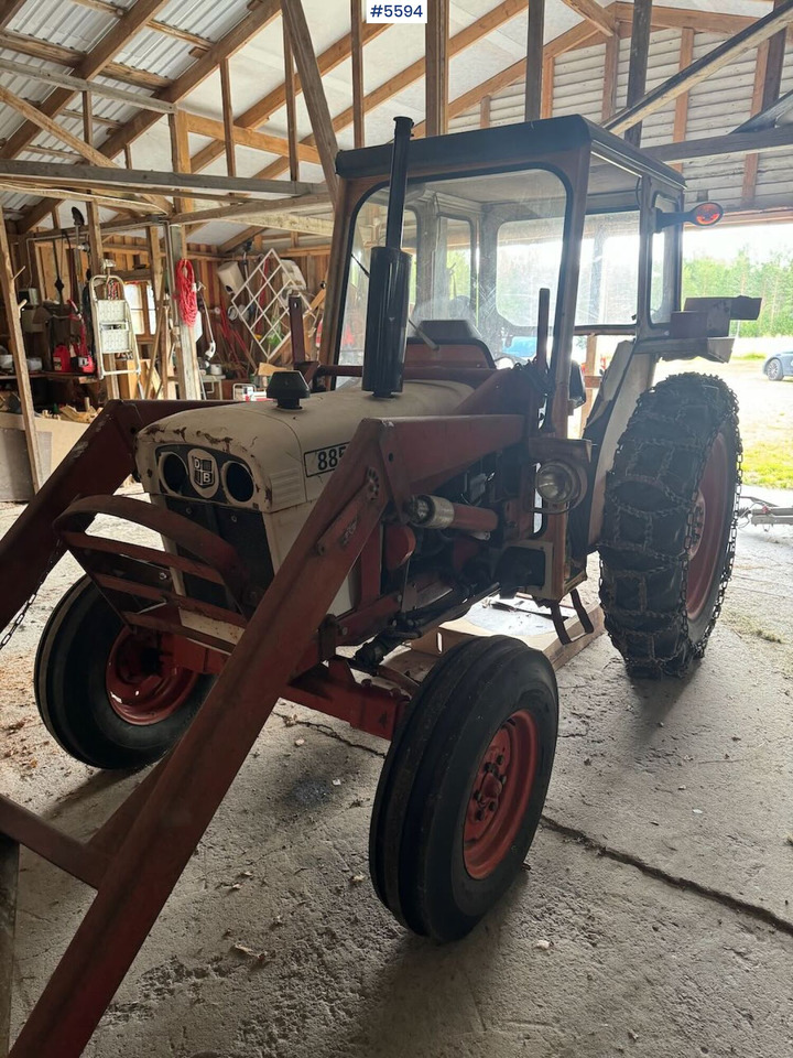 1974 David Brown 885 w/ loaders and chain. - Traktor: obrázek 1 1974 David Brown 885 w/ loaders and chain. - Traktor: obrázek 1