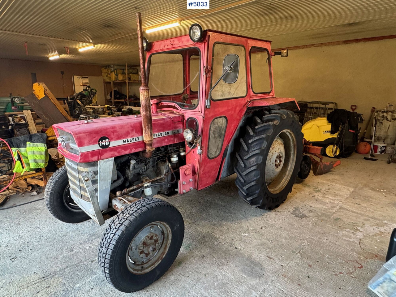 1974 Massey ferguson 148. SE VIDEO! - Traktor: obrázek 1 1974 Massey ferguson 148. SE VIDEO! - Traktor: obrázek 1