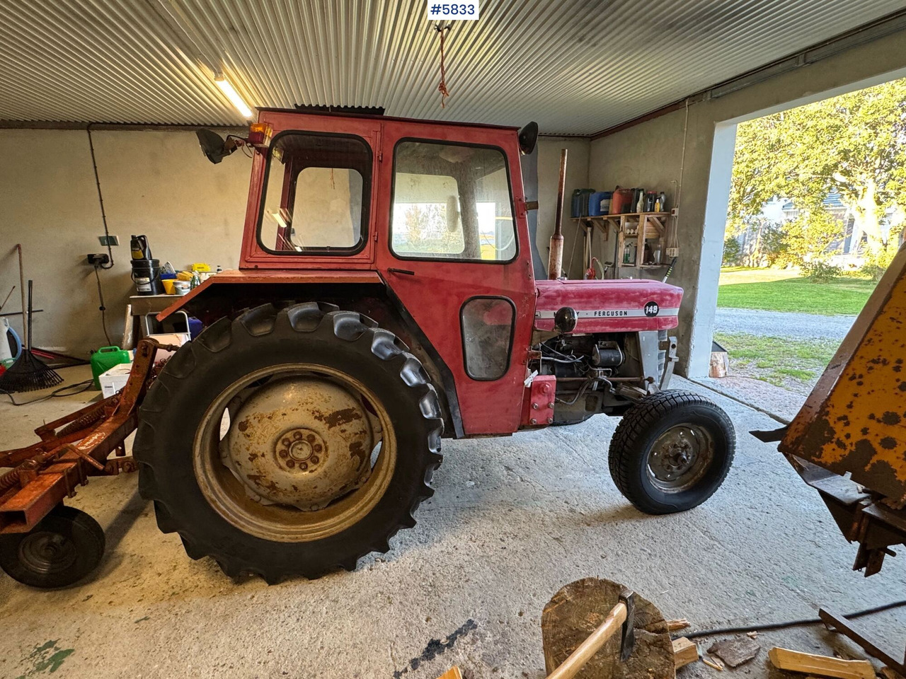 1974 Massey ferguson 148. SE VIDEO! - Traktor: obrázek 4 1974 Massey ferguson 148. SE VIDEO! - Traktor: obrázek 4