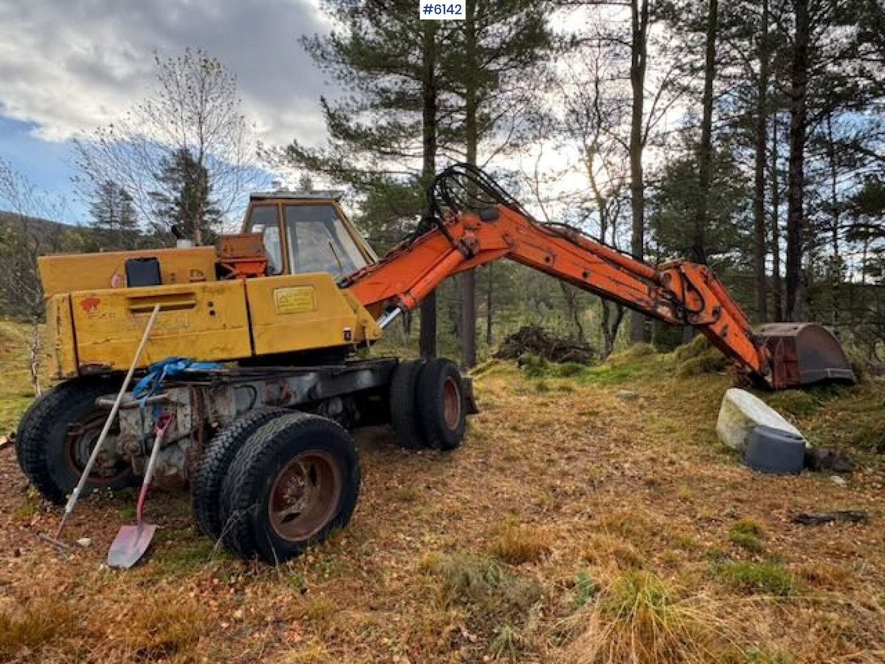 1975 Atlas wheeled excavator. Repair project - Kolový nakladač: obrázek 1 1975 Atlas wheeled excavator. Repair project - Kolový nakladač: obrázek 1