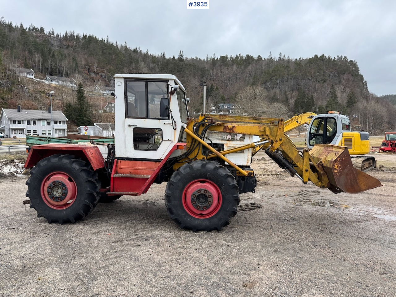 1977 MB Trac 800 Mercedes-Benz w/front loader - Traktor: obrázek 2 1977 MB Trac 800 Mercedes-Benz w/front loader - Traktor: obrázek 2