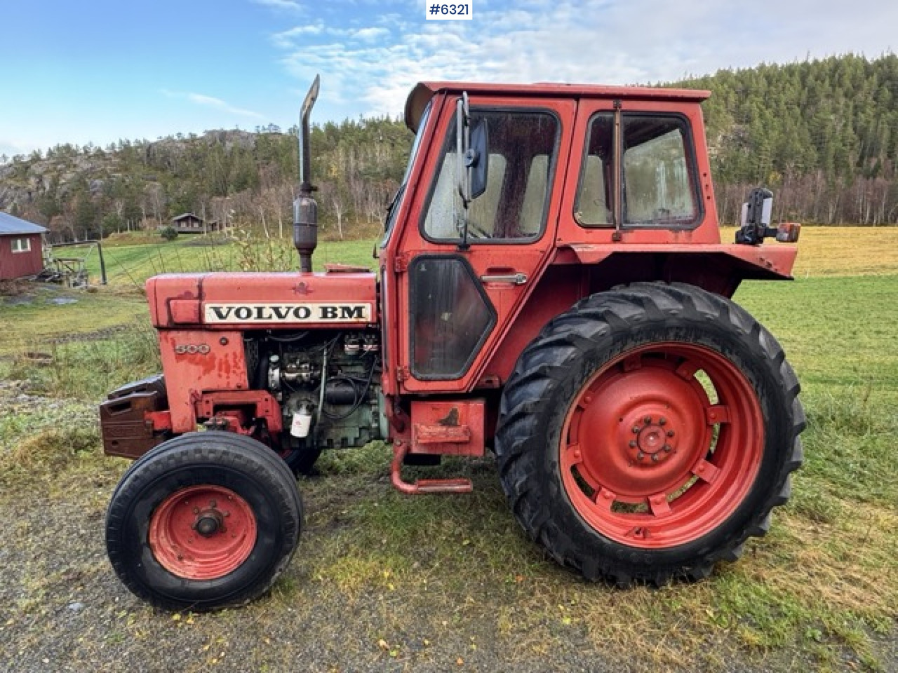 1977 Volvo BM 500 tractor - Traktor: obrázek 1 1977 Volvo BM 500 tractor - Traktor: obrázek 1