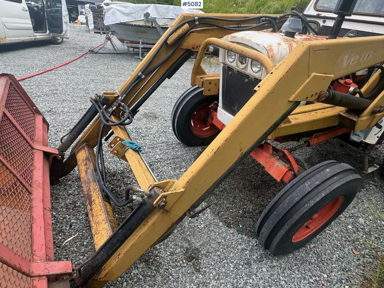 1980 David Brown 885 w/ front loader and bucket leasing 1980 David Brown 885 w/ front loader and bucket: obrázek 10