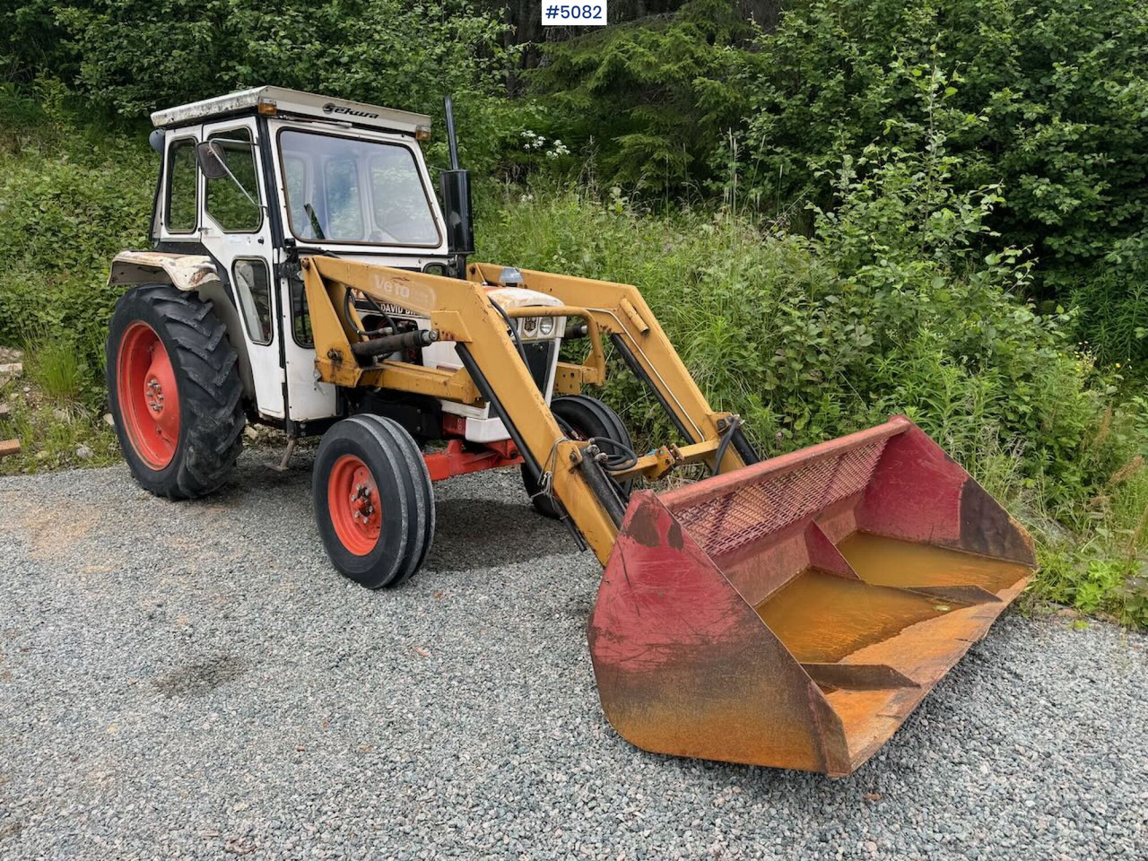 1980 David Brown 885 w/ front loader and bucket leasing 1980 David Brown 885 w/ front loader and bucket: obrázek 13