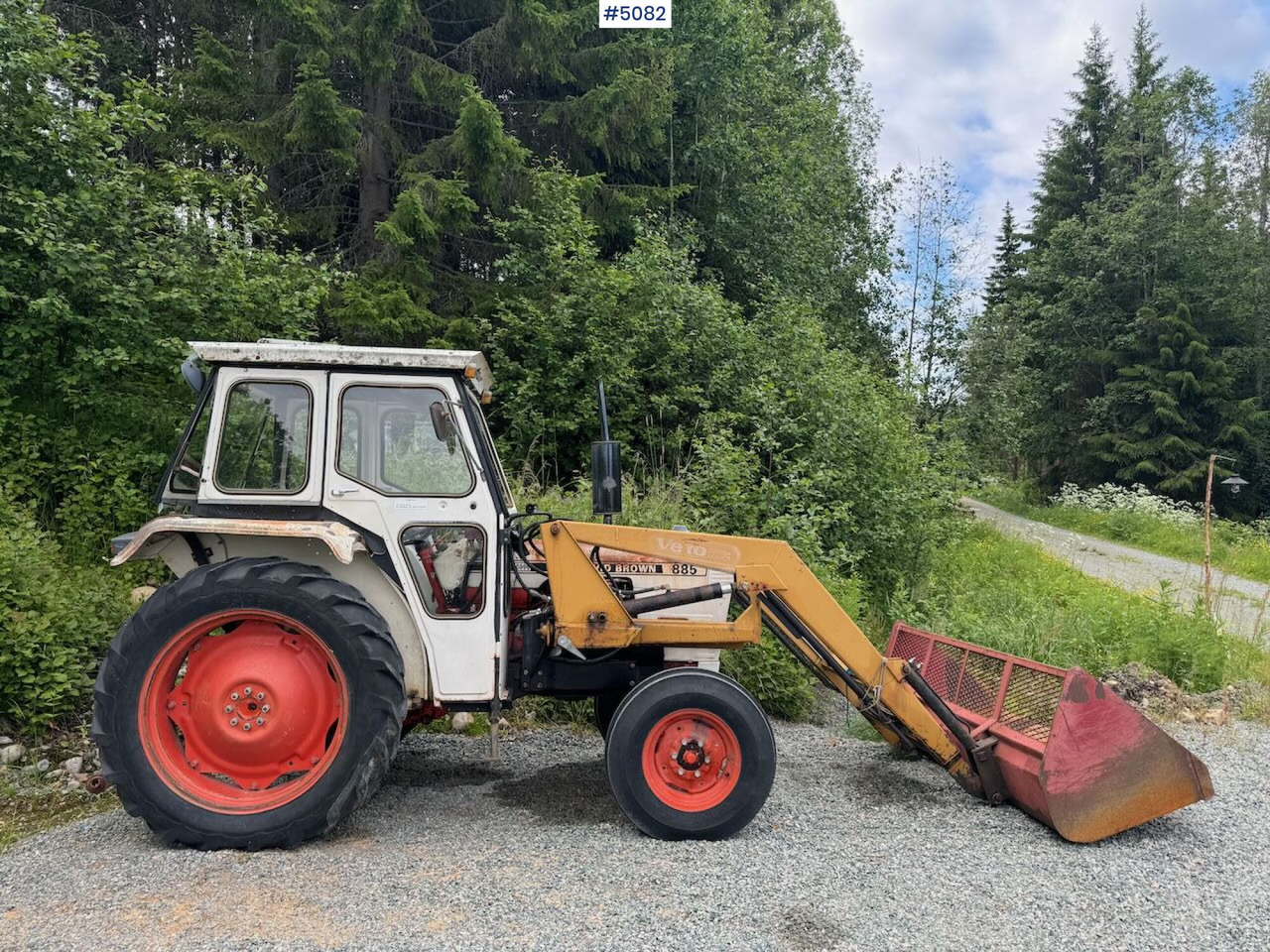 1980 David Brown 885 w/ front loader and bucket leasing 1980 David Brown 885 w/ front loader and bucket: obrázek 17