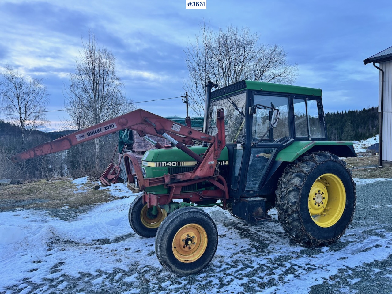 1980 John Deere 1140 Synchron w/ Front loader and bucket - Traktor: obrázek 3 1980 John Deere 1140 Synchron w/ Front loader and bucket - Traktor: obrázek 3