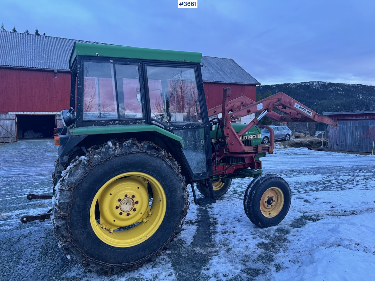 1980 John Deere 1140 Synchron w/ Front loader and bucket - Traktor: obrázek 4 1980 John Deere 1140 Synchron w/ Front loader and bucket - Traktor: obrázek 4