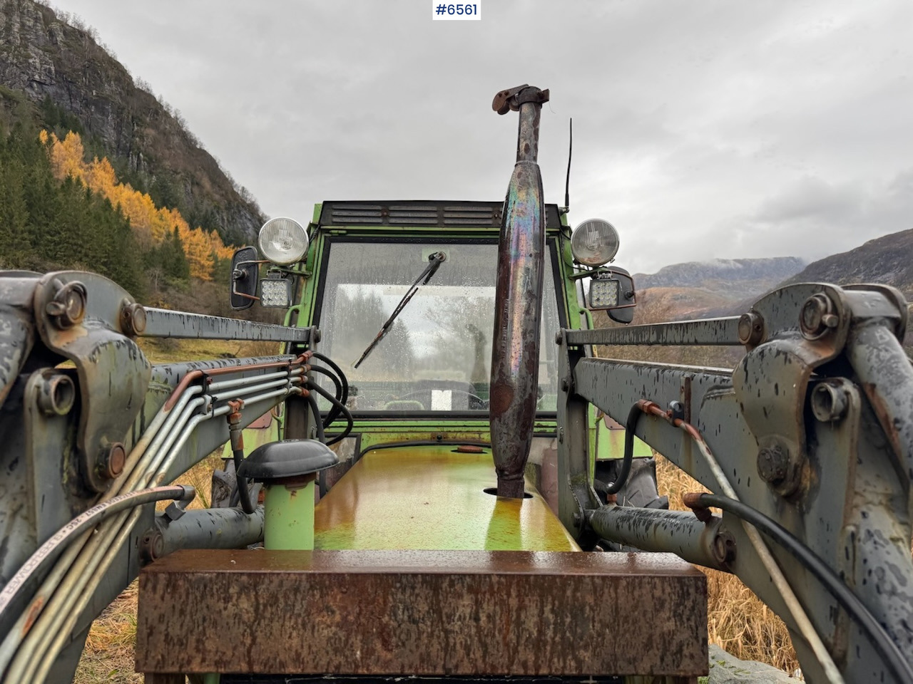 1981 Fendt Farmer 108 LS Turbomatik w/ front loader. - Traktor: obrázek 4 1981 Fendt Farmer 108 LS Turbomatik w/ front loader. - Traktor: obrázek 4