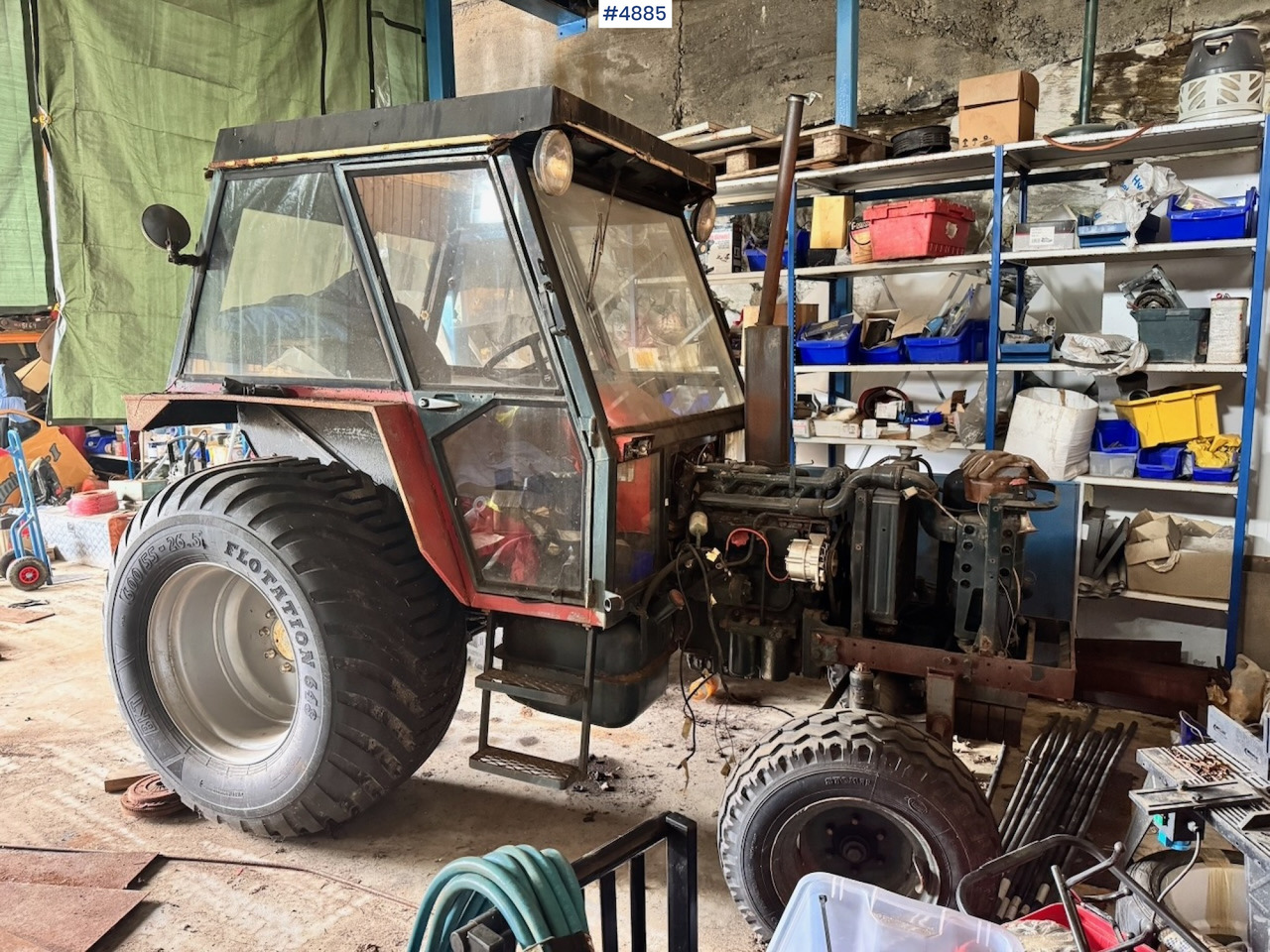 1982 Zetor 5011 4x2 Traktor. Gåen Clutch. - Traktor: obrázek 1 1982 Zetor 5011 4x2 Traktor. Gåen Clutch. - Traktor: obrázek 1