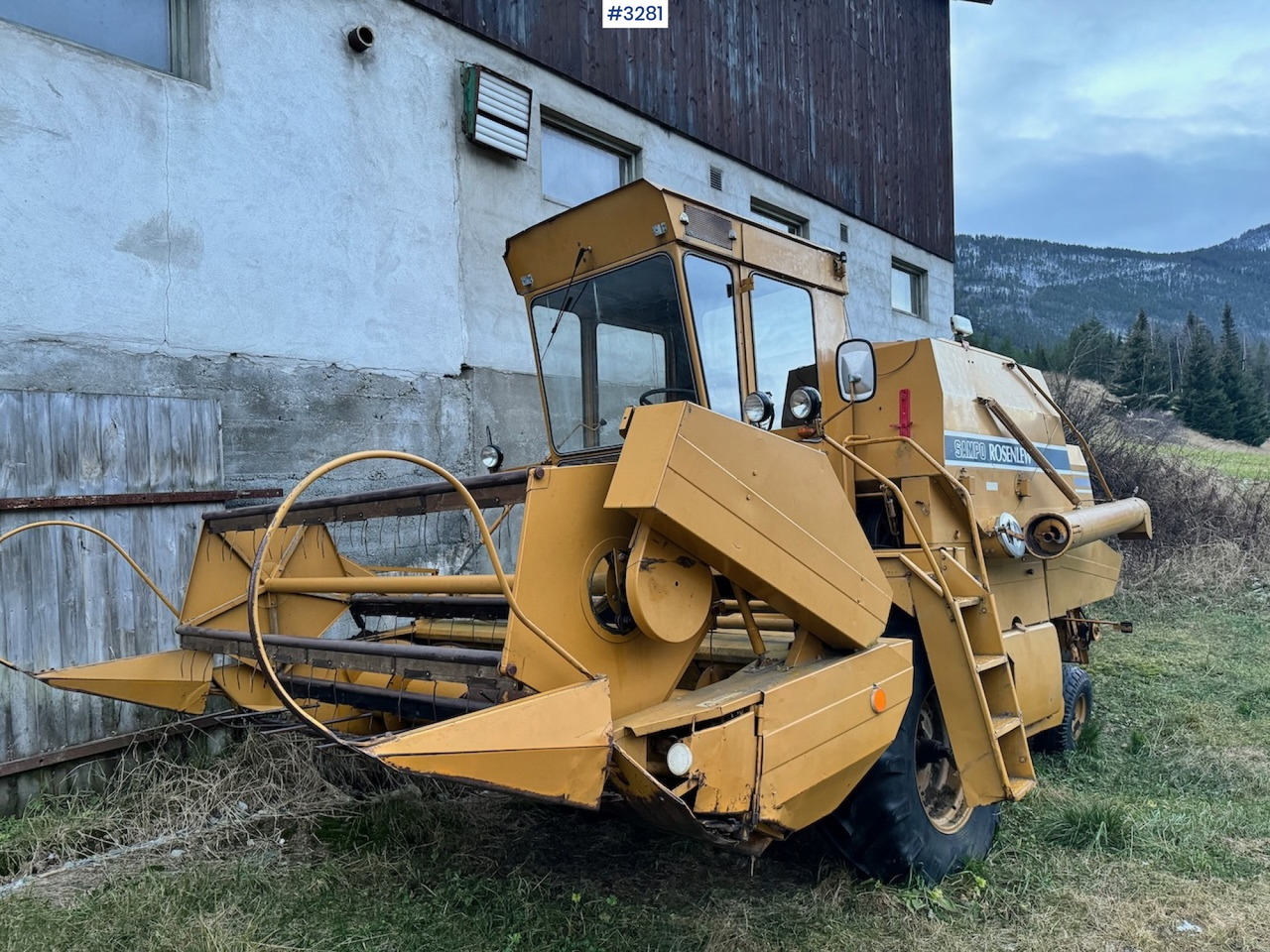 1983 Sampo Rosenlew 500 - Sklízecí mlátička: obrázek 3 1983 Sampo Rosenlew 500 - Sklízecí mlátička: obrázek 3