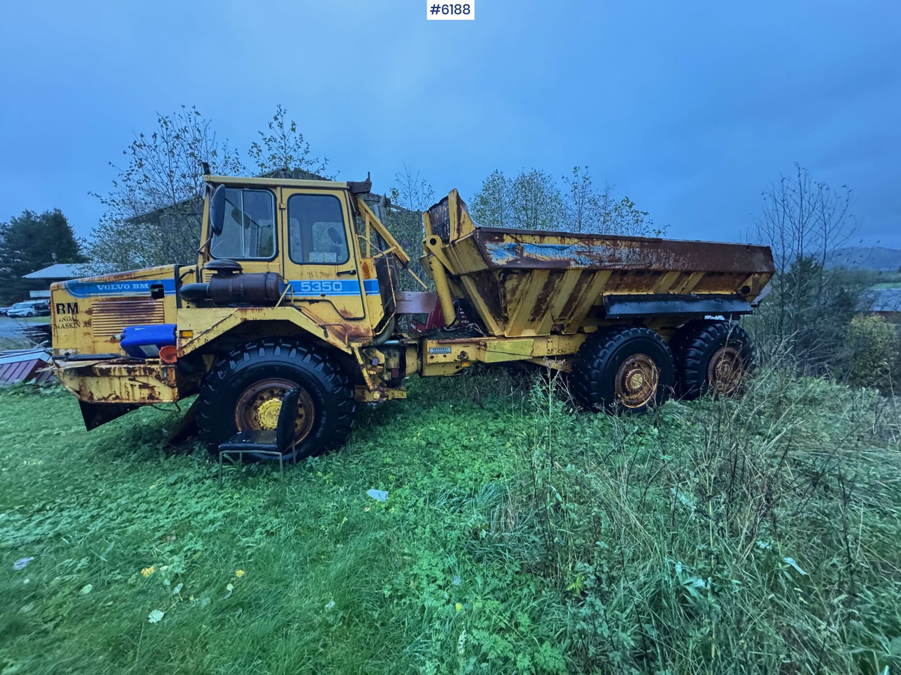 1985 Volvo BM 5350B 6x6 dumper - Kloubový sklápěč: obrázek 4 1985 Volvo BM 5350B 6x6 dumper - Kloubový sklápěč: obrázek 4