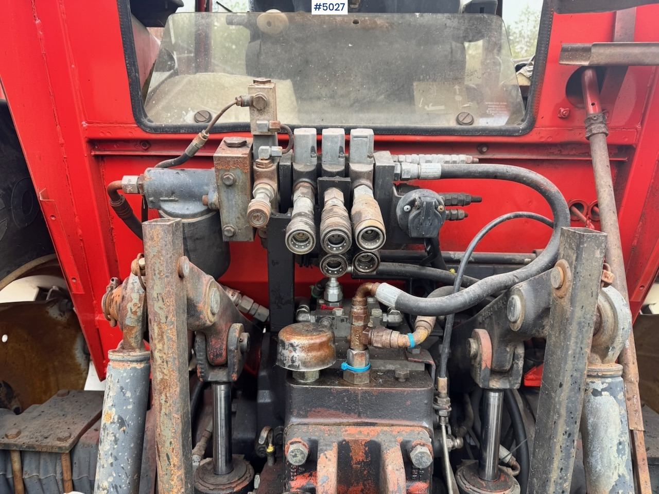Traktor 1985 Volvo Valmet 805 Turbo 4x4 w/ Front loader: obrázek 17