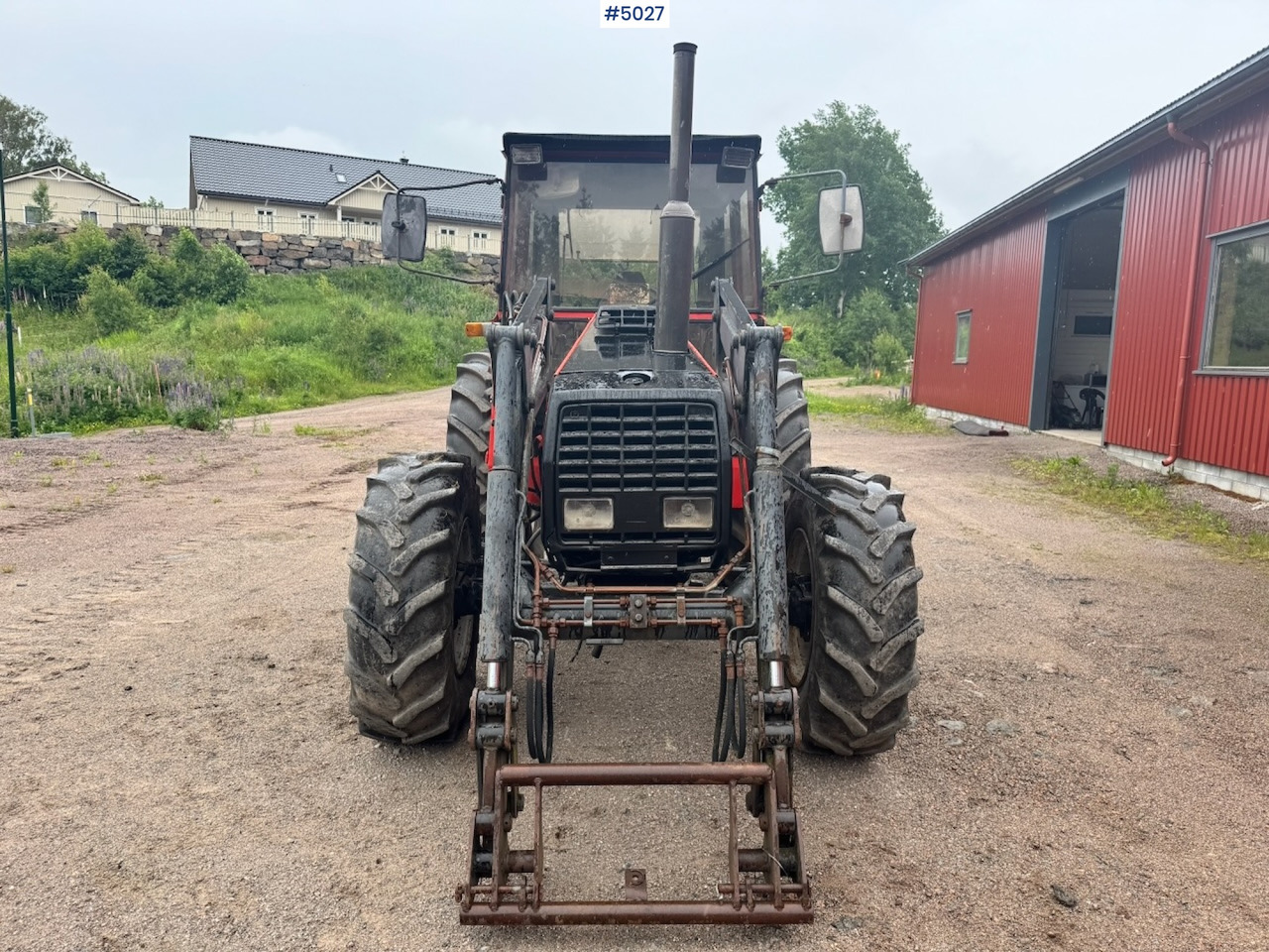 Traktor 1985 Volvo Valmet 805 Turbo 4x4 w/ Front loader: obrázek 10