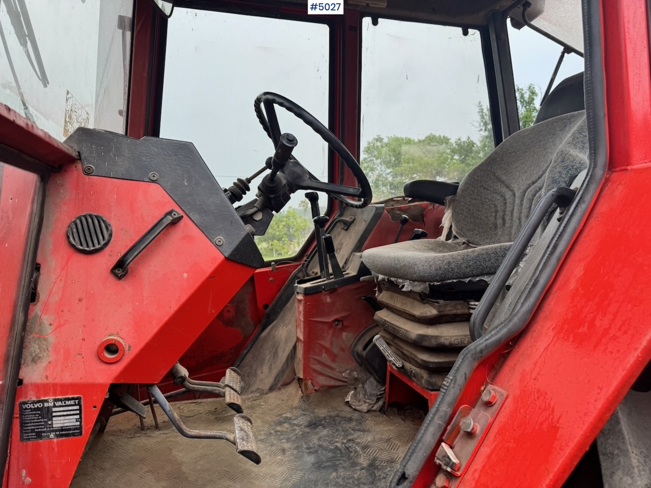 Traktor 1985 Volvo Valmet 805 Turbo 4x4 w/ Front loader: obrázek 32