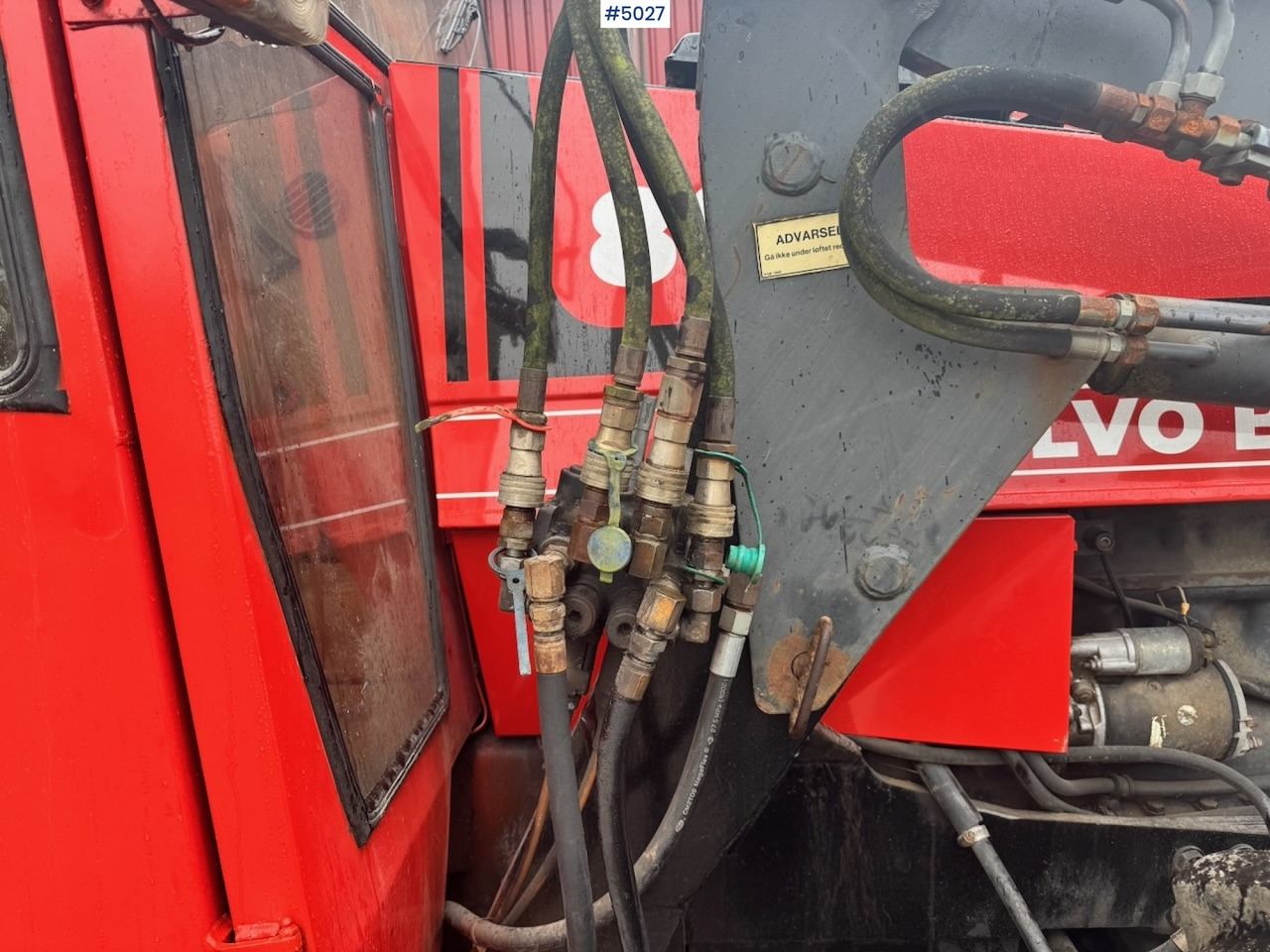 Traktor 1985 Volvo Valmet 805 Turbo 4x4 w/ Front loader: obrázek 21