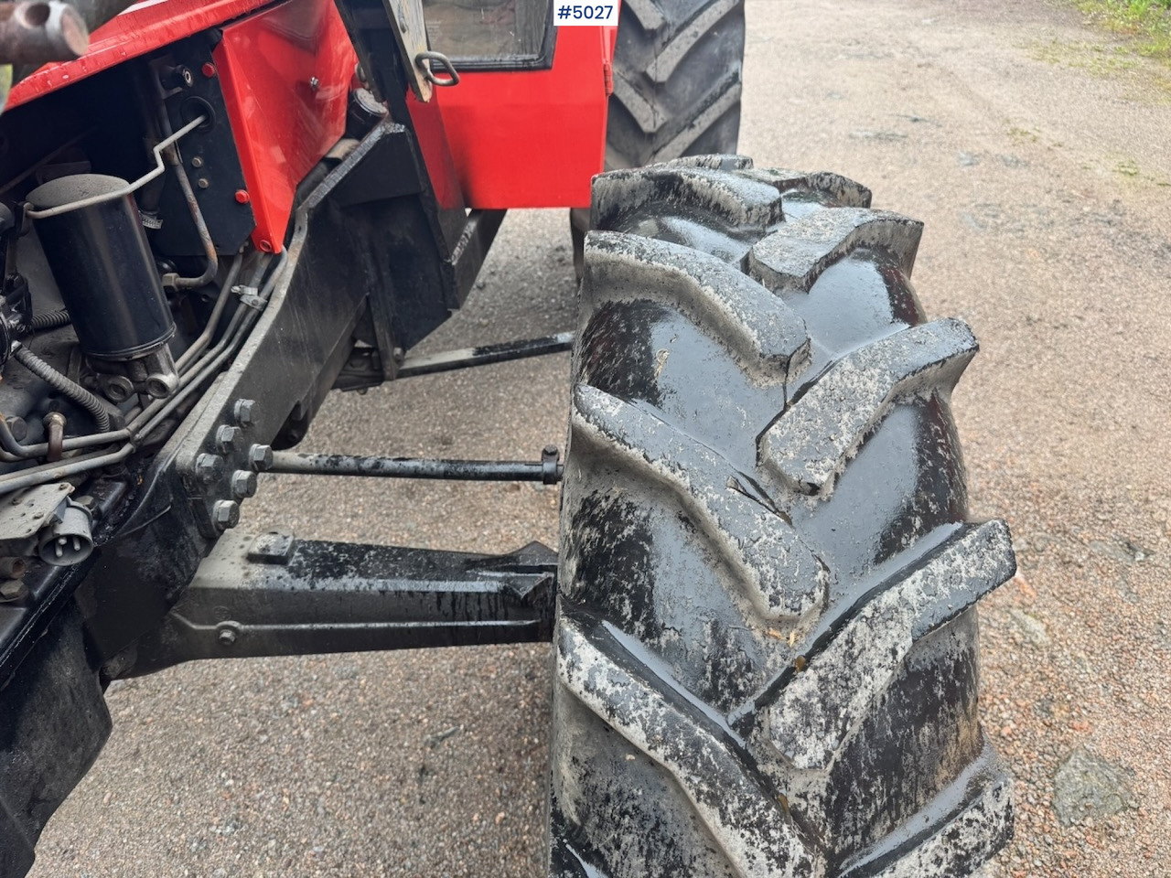 Traktor 1985 Volvo Valmet 805 Turbo 4x4 w/ Front loader: obrázek 12