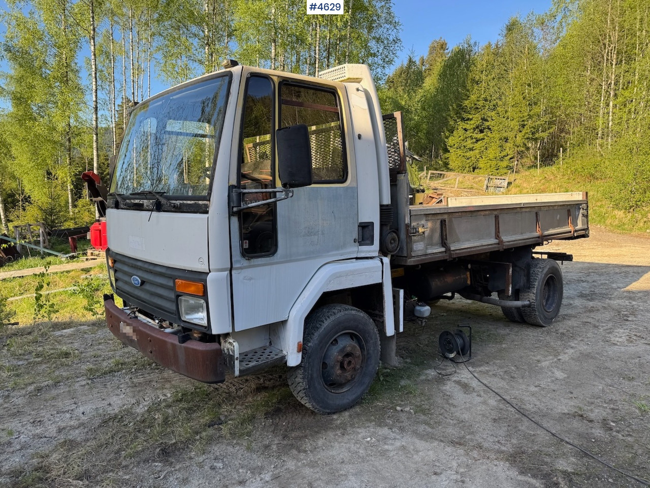 Nákladní automobil valníkový/ Plošinový 1986 Ford Cargo 0813: obrázek 1