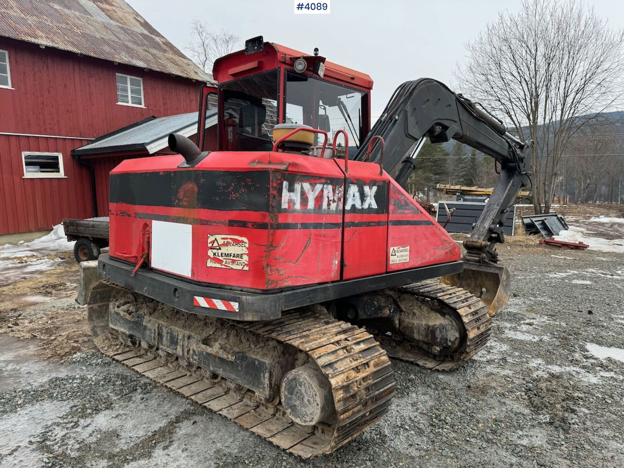 1990 Hymas 8200 Tracked excavator w/ digging bucket - Rýpadlo: obrázek 3 1990 Hymas 8200 Tracked excavator w/ digging bucket - Rýpadlo: obrázek 3