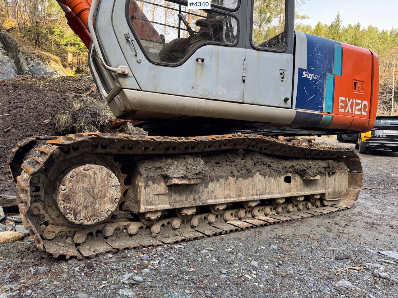 Rýpadlo 1994 Hitachi EX120-2: obrázek 7