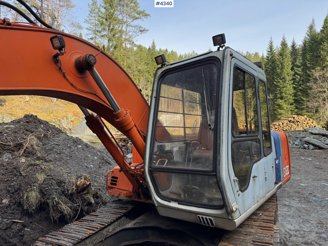 Rýpadlo 1994 Hitachi EX120-2: obrázek 5