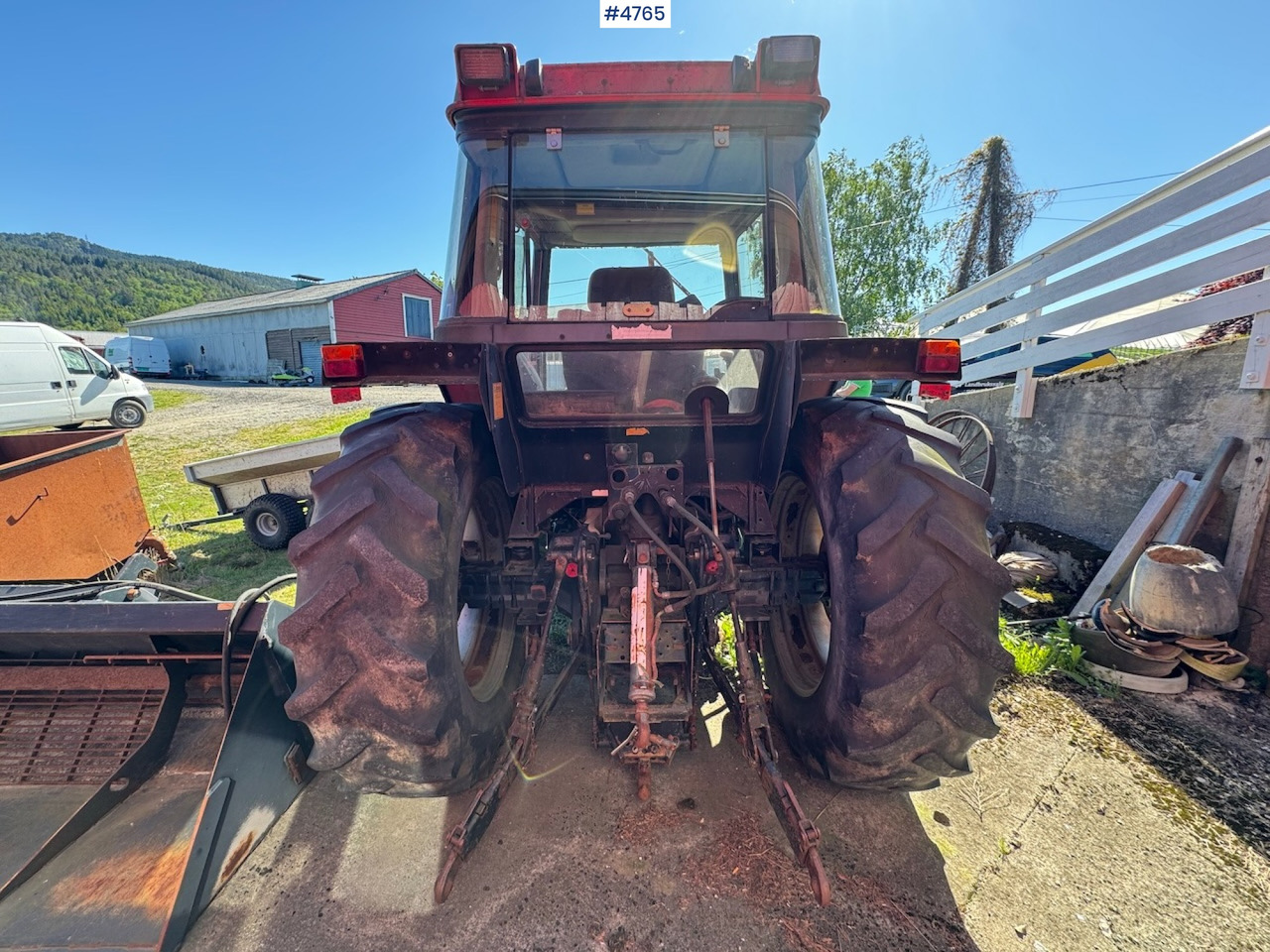 Traktor 1995 Case International 4230 w/front loader.: obrázek 7