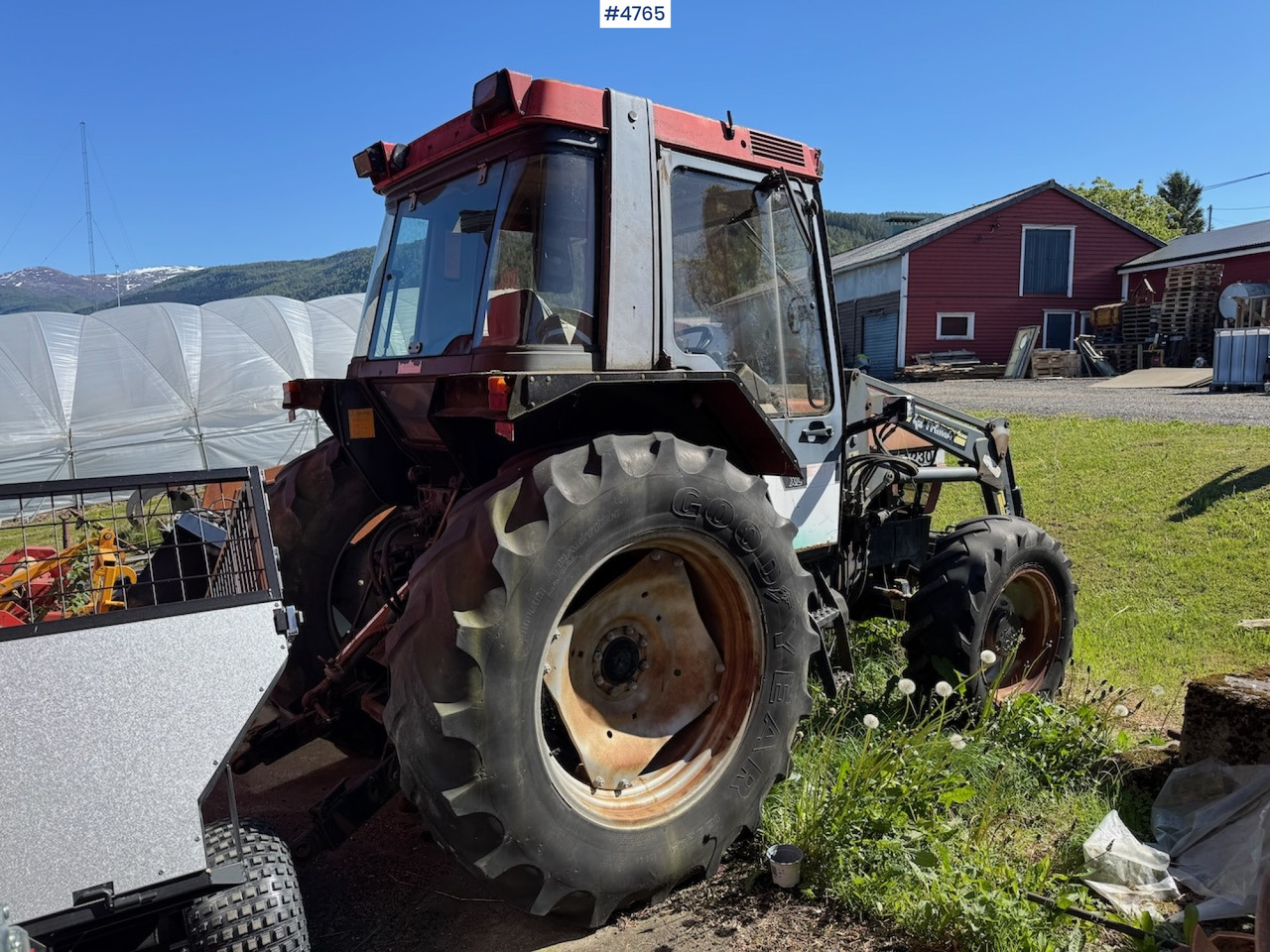 Traktor 1995 Case International 4230 w/front loader.: obrázek 6
