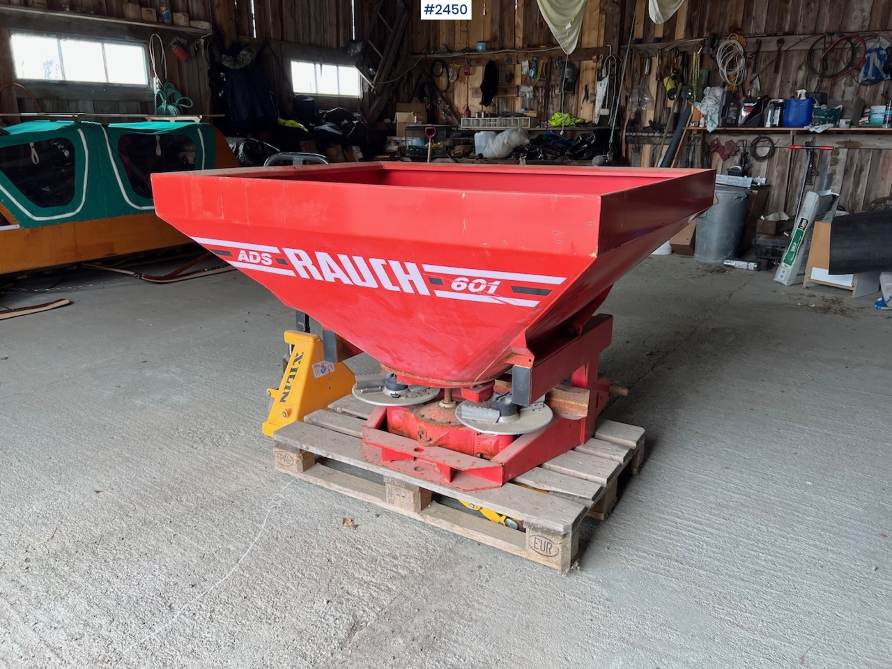 1995 Rauch ADS 601 Fertilizer spreader - Rozmetadlo hnoje: obrázek 1 1995 Rauch ADS 601 Fertilizer spreader - Rozmetadlo hnoje: obrázek 1