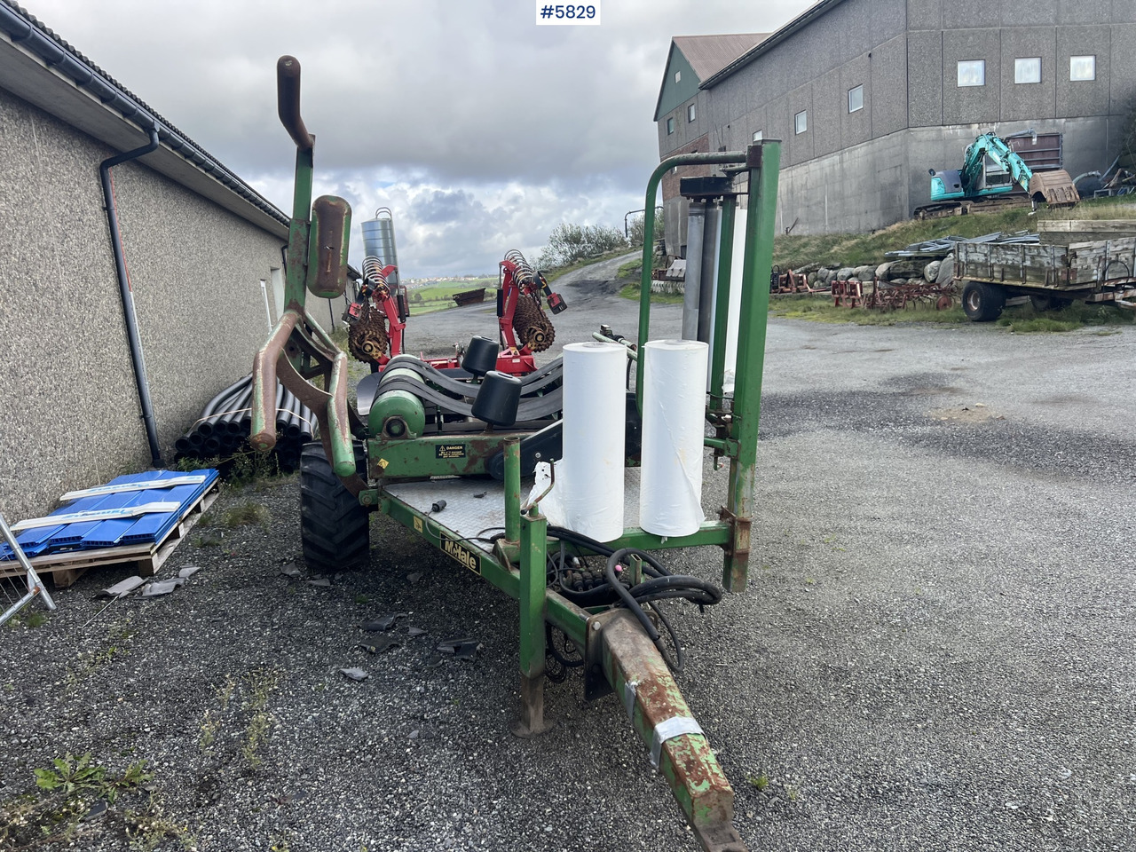 1996 Mchale 991B round bale wrapper - Stroj na sklizeň pícnin: obrázek 2 1996 Mchale 991B round bale wrapper - Stroj na sklizeň pícnin: obrázek 2