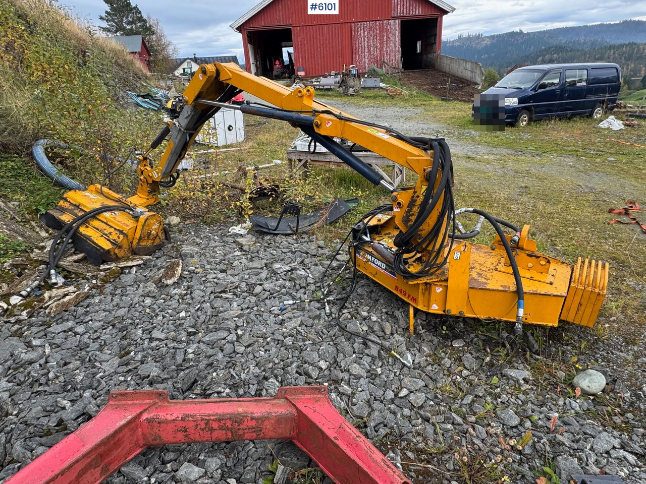 1997 Bomford Turner B49 FM - Stroj na obdělávání půdy: obrázek 3 1997 Bomford Turner B49 FM - Stroj na obdělávání půdy: obrázek 3