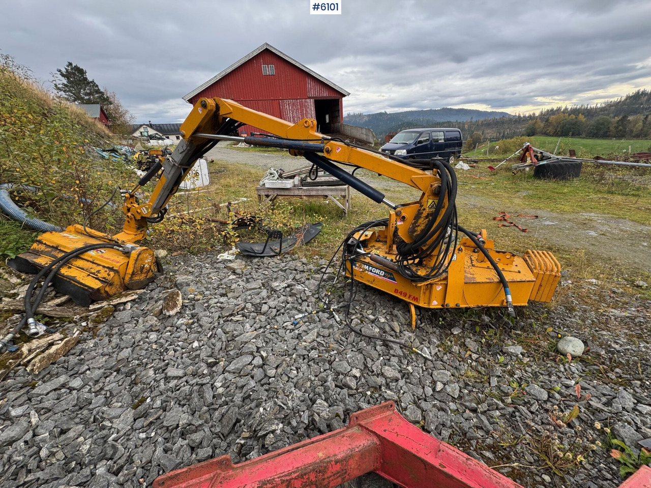 1997 Bomford Turner B49 FM - Stroj na obdělávání půdy: obrázek 2 1997 Bomford Turner B49 FM - Stroj na obdělávání půdy: obrázek 2