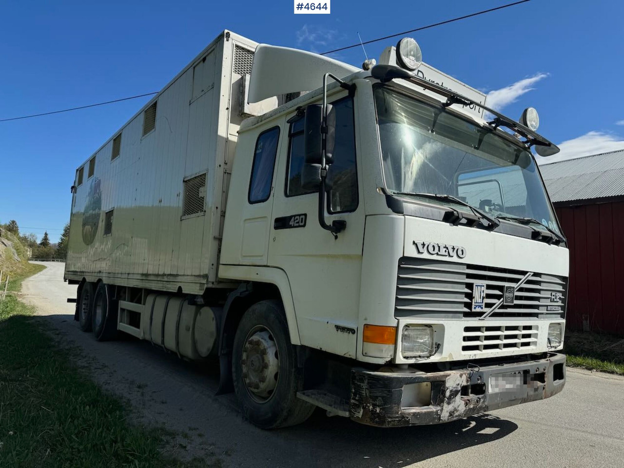 1997 Volvo FL12 6x2 Dyretransportbil - Přepravník zvířat: obrázek 4 1997 Volvo FL12 6x2 Dyretransportbil - Přepravník zvířat: obrázek 4