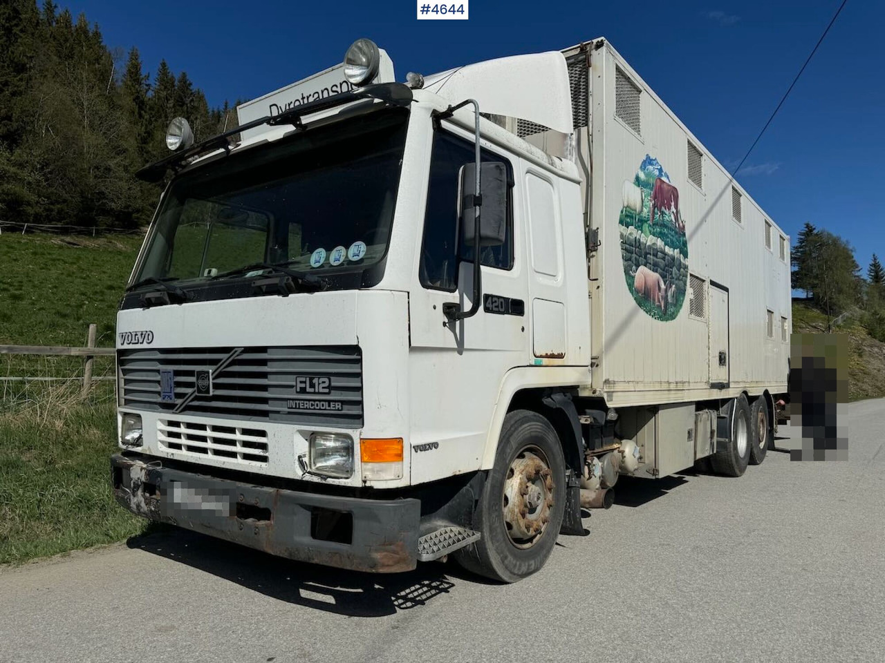 1997 Volvo FL12 6x2 Dyretransportbil - Přepravník zvířat: obrázek 2 1997 Volvo FL12 6x2 Dyretransportbil - Přepravník zvířat: obrázek 2
