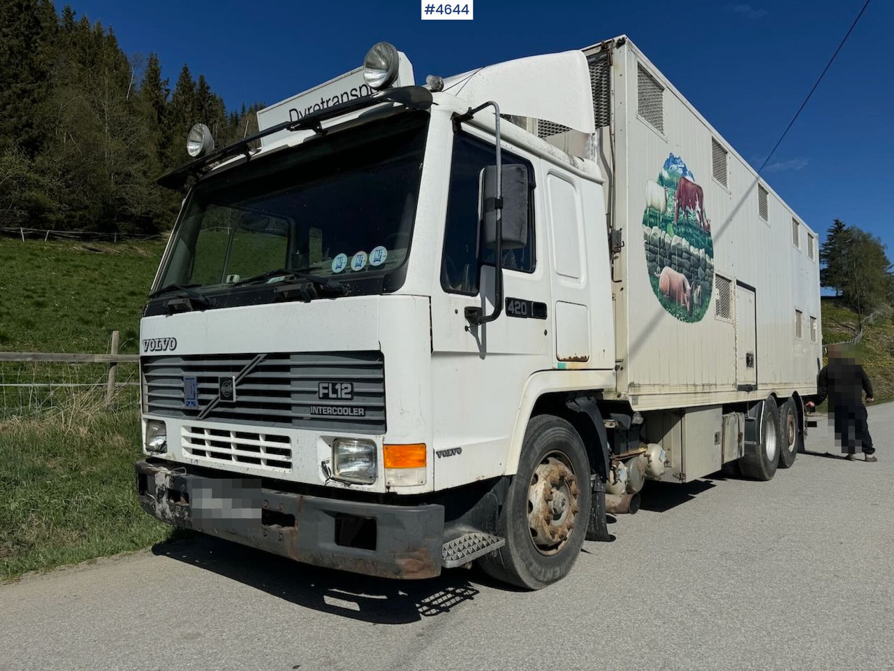 1997 Volvo FL12 6x2 Dyretransportbil - Přepravník zvířat: obrázek 3 1997 Volvo FL12 6x2 Dyretransportbil - Přepravník zvířat: obrázek 3