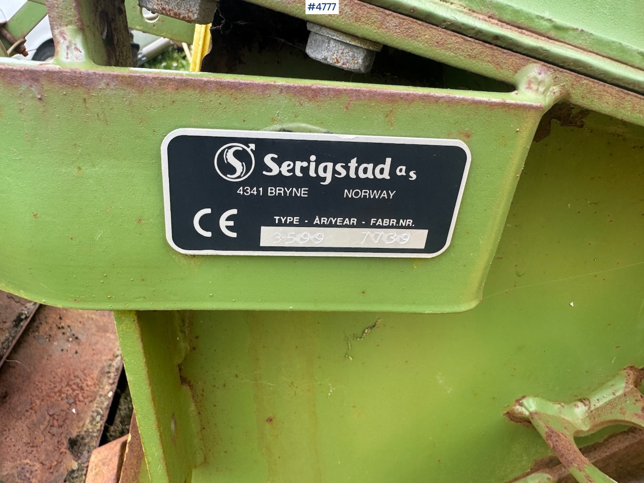 Stroj na sklizeň pícnin 1999 Serigstad forage harvester with frame: obrázek 10