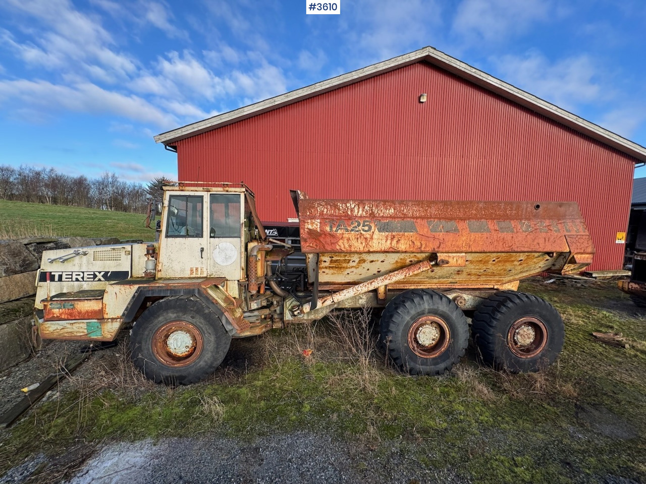 1999 Terex TA25 Dumper m/ lite timer. - Kloubový sklápěč: obrázek 1 1999 Terex TA25 Dumper m/ lite timer. - Kloubový sklápěč: obrázek 1