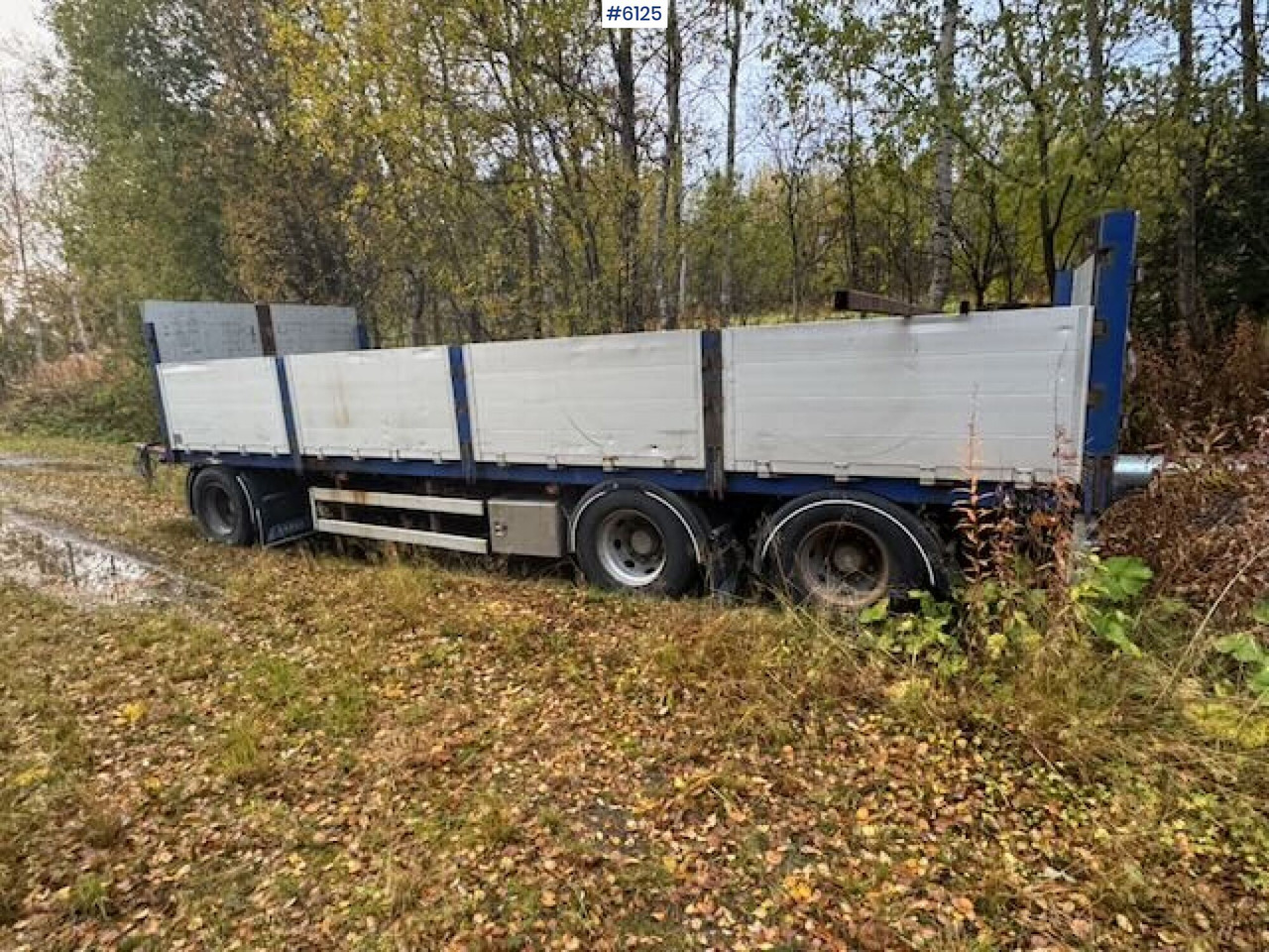2001 Istrail 3 axle flatbed trailer - Podvalníkový přívěs: obrázek 4 2001 Istrail 3 axle flatbed trailer - Podvalníkový přívěs: obrázek 4