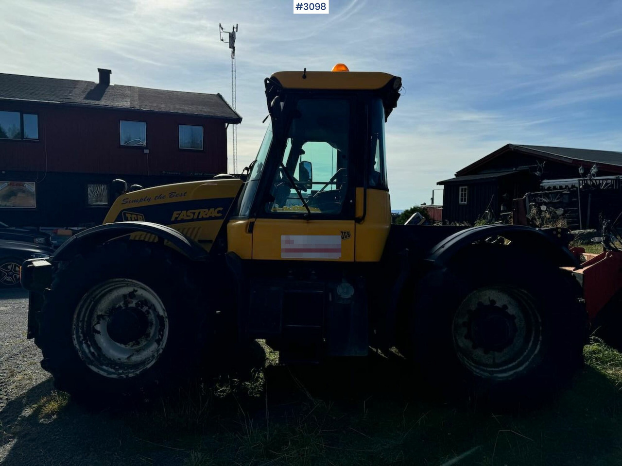 Traktor 2001 JCB Fastrac 3185 4x4. The plow rigged and two sets of tires.: obrázek 8