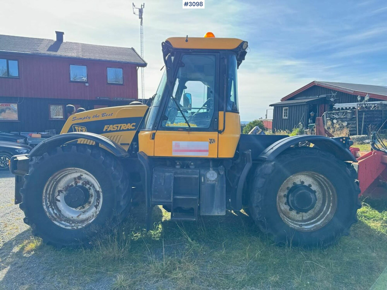 Traktor 2001 JCB Fastrac 3185 4x4. The plow rigged and two sets of tires.: obrázek 9