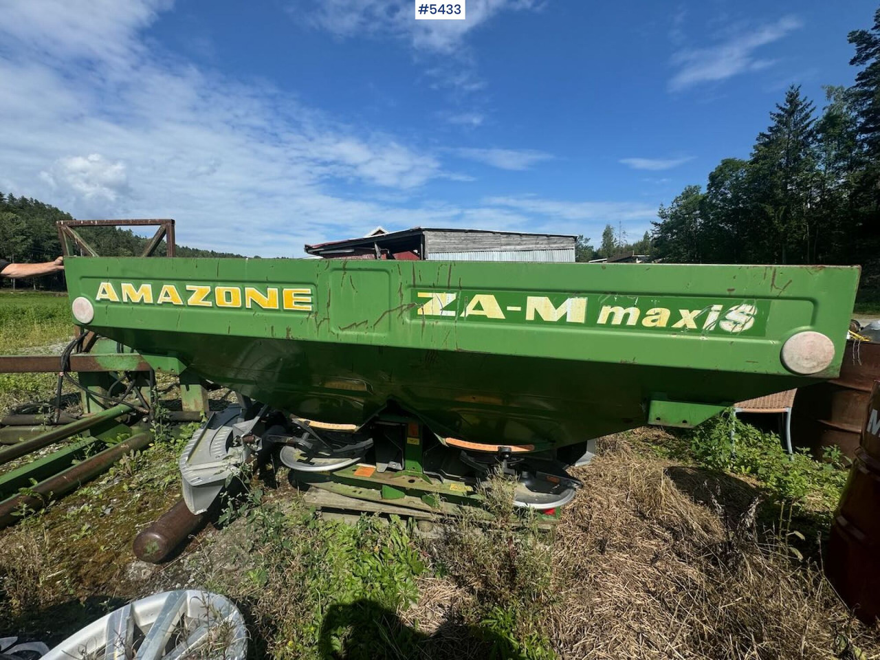 2003 Amazone ZA-M 1500 - Rozmetadlo hnoje: obrázek 5 2003 Amazone ZA-M 1500 - Rozmetadlo hnoje: obrázek 5