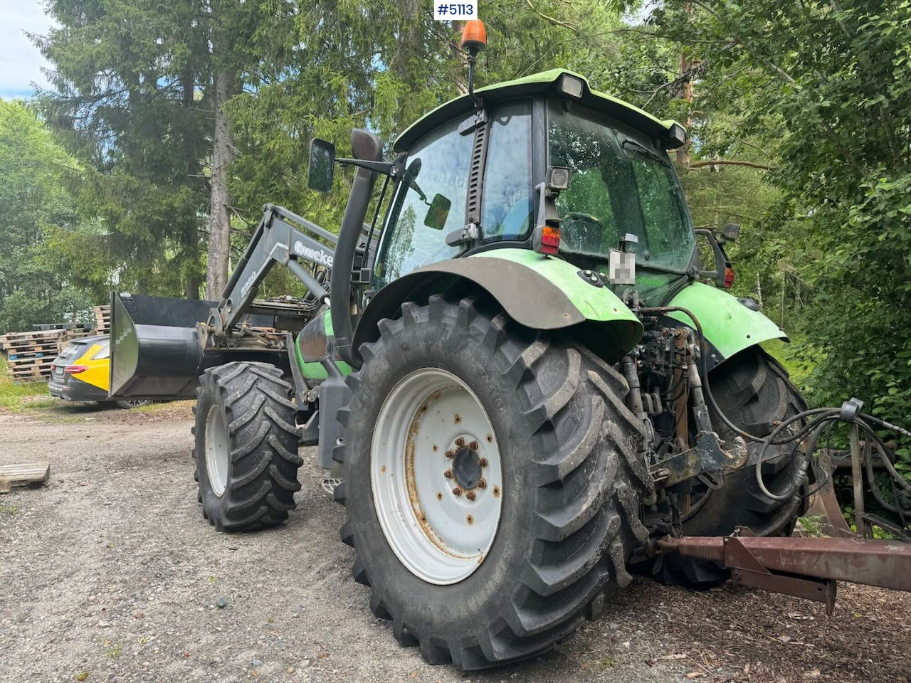 Traktor 2004 Deutz-Fahr Agrotron TTV 1130 w/ front loader: obrázek 11