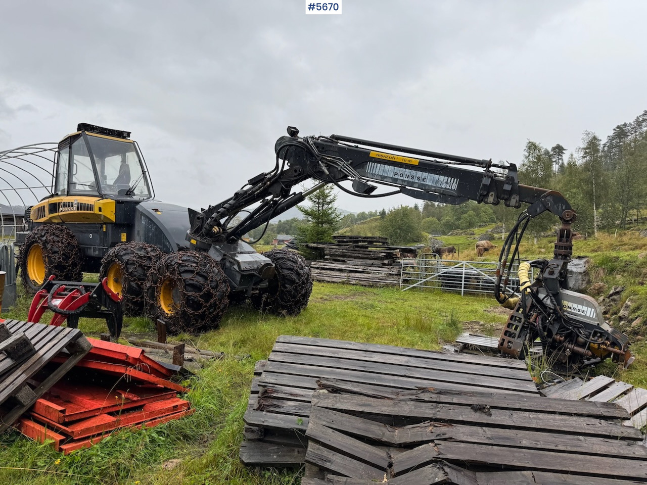 2004 Ponsse Ergo - Harvestor: obrázek 3 2004 Ponsse Ergo - Harvestor: obrázek 3