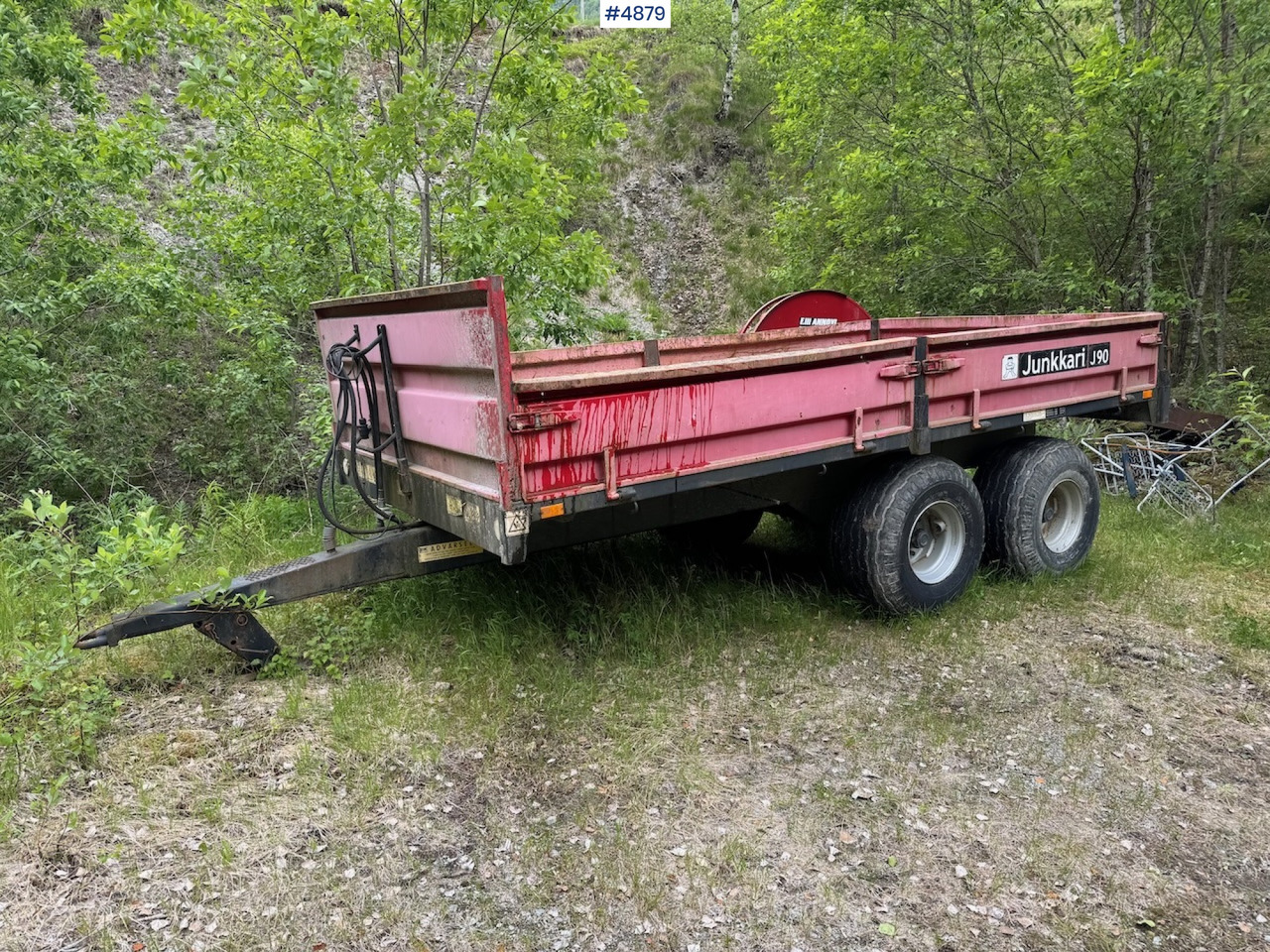 2005 Junkkari J90 - Zemědělský přívěs: obrázek 1 2005 Junkkari J90 - Zemědělský přívěs: obrázek 1